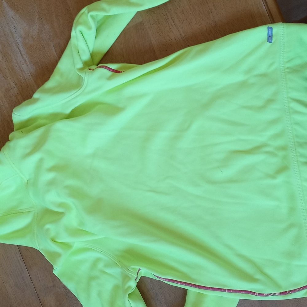 Danskin Neon Sweatshirt Size Small - Picture 3 of 5